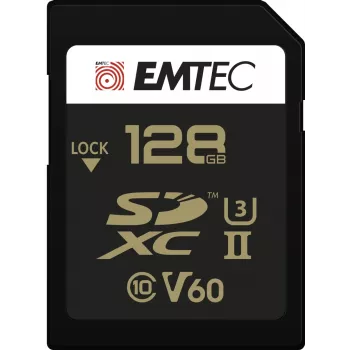 Flash atminties kortelė Emtec 128 GB UHS-II SpeedIN PRO+