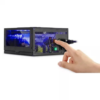 Inter-Tech Argus RGB-650W CM II maitinimo blokas 20+4 pin ATX ATX juodas