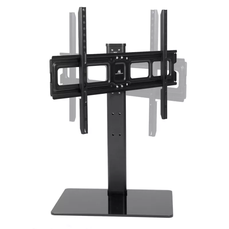 Televizoriaus stovas MACLEAN MC-386, 32 inch–75 inch, iki 40 kg, VESA 600x400 mm, sukamas, ant grindų