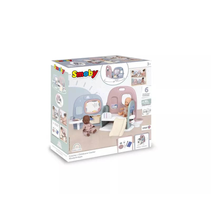 Smoby Baby Care Childcare Centre – Lėlių priežiūros centras