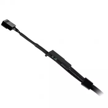 Ventiliatorius Cooler Master Mobius 120 OC 12 cm juodas 3 greičiai 3200 RPM