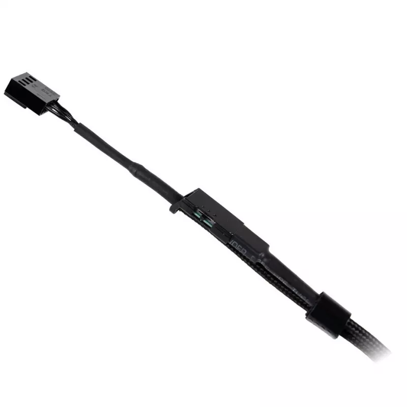 Ventiliatorius Cooler Master Mobius 120 OC 12 cm juodas 3 greičiai 3200 RPM