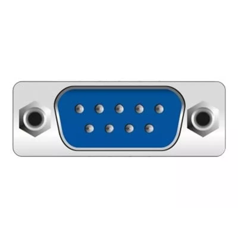 Serijinis kabelis DeLOCK 63908 Juodas 0.15 m DB-9