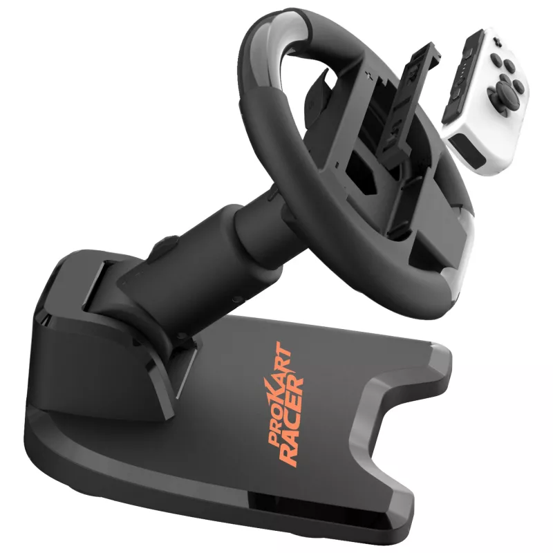 Vairas Racing Wheel SUBSONIC SA5727-1, skirta Nintendo Switch – reguliuojamas jautrumas, Kart Racer dizainas