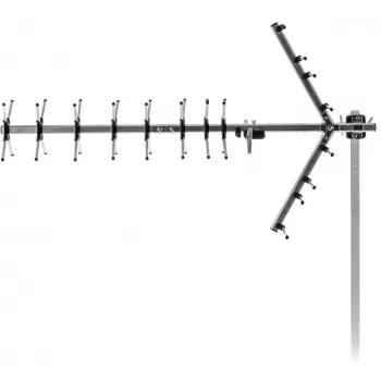 Išorinė TV antena SENCOR SDA 611 DVB‑T2/T 12 dB 75Ω su 4G LTE filtru