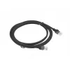 Tinklo kabelis LANBERG PCU5-10CC-0200-BK RJ-45 Cat5e U/UTP 2 m Juoda