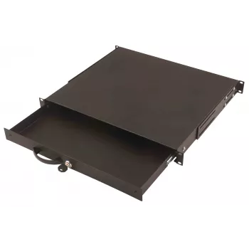 DIGITUS DN-19 KEY-1U-SW 1U stalčius klaviatūrai ir dokumentams, 19 inch