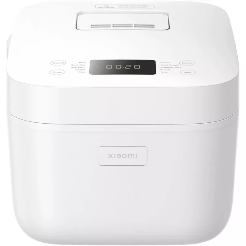 Kelių funkcijų ryžių virimo aparatas Xiaomi 3L 710W Baltas – aliumininis vidinis puodas, kompaktiškas