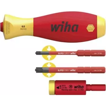 Torque adapteris Wiha 29701200S4 1/4 colio pavara, sukimo momentas 2–10 Nm
