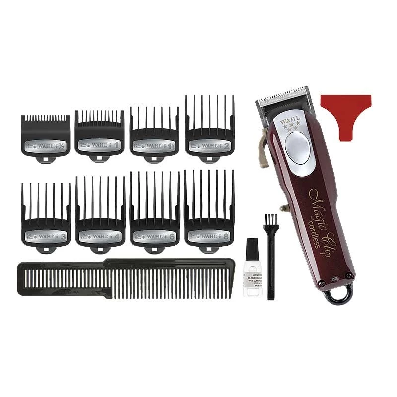 WAHL Magic clip plaukų kirpimo mašinėlė Raudona