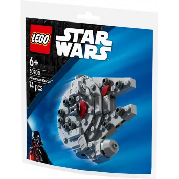 LEGO konstruktorius 30708 Star Wars Millennium Falcon mini modelis polimaišelyje, mažas kolekcinis rinkinys
