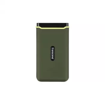 Transcend ESD380C - 1000 GB - USB Typ-A auf USB Typ-C - 3.2 Gen 2 (3.1 Gen 2) - 2000 MB/s - Passwortschutz - Grün (TS1TESD380C)