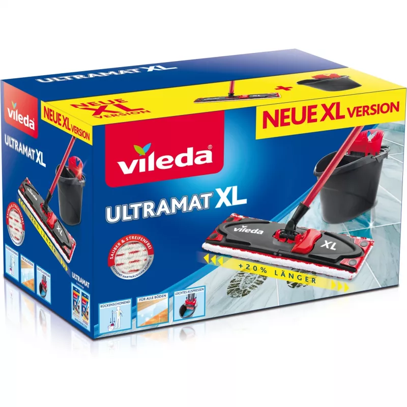VILEDA Ultramat XL 161035 universali šluota šlapiam ir sausam valymui