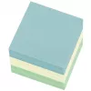 Lipnūs bloknotai Herlitz 50033430 stačiakampiai 75x75 mm mėlyni, žali, geltoni (6 pakeliai po 100 lapų)