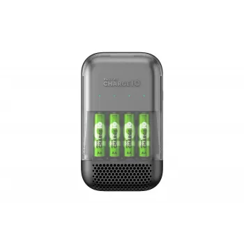 Įkraunamos baterijos GP Recyko Charge 10 — 4×AA NiMH 2000mAh