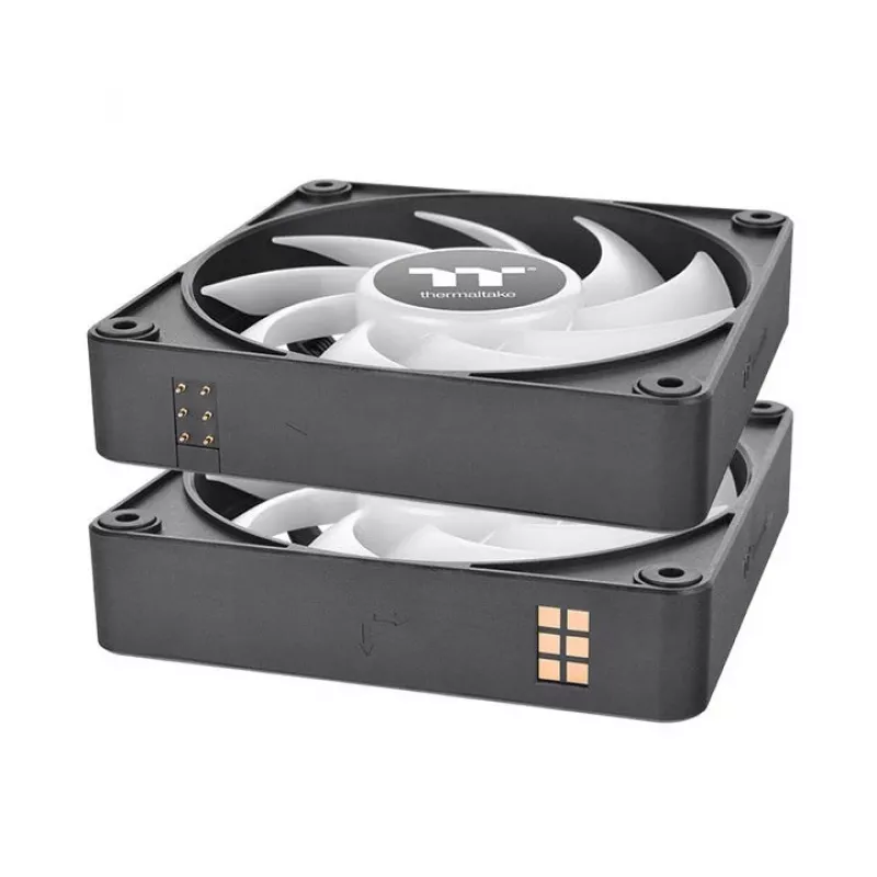 Ventiliatorius Thermaltake CT140 EX ARGB Sync 14 cm, hidraulinis guolis, juodas