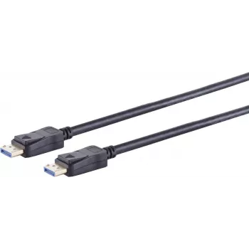 DisplayPort kabelis S/CONN 10-81035 2 m juodas