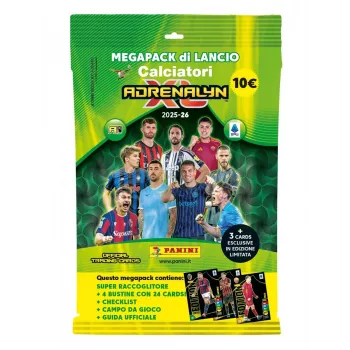 Krepšinio kortelių pradžios rinkinys PANINI Italijos lyga 2025 Mega Starter Set