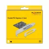 PCI Express kortelė DeLOCK 90500 su IEEE1284 lygiagrečiuoju prievadu