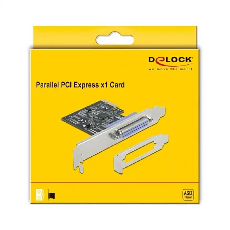 PCI Express kortelė DeLOCK 90500 su IEEE1284 lygiagrečiuoju prievadu