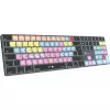 Klaviatūra LogicKeyboard LKB-PT-TM — pilno dydžio (100 %) belaidė Bluetooth QWERTZ vokiška, titano pilka