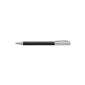 Faber-Castell Ambition Black tušinukas – dervos korpusas, juodas rašalas