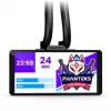 Phanteks Glacier One 360M25 LCD AiO skystas aušinimas, 6 colių ekranas - 360 mm, juoda