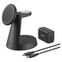 3 viename belaidė įkrovimo stotelė Anker MagGo B25M4G11 – dokas iPhone, AirPods ir Apple Watch