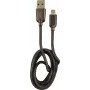 LC-Power USB-A į Micro-USB laidas 1m sidabrinis metalinis (LC-C-USB-MICRO-1M-6)