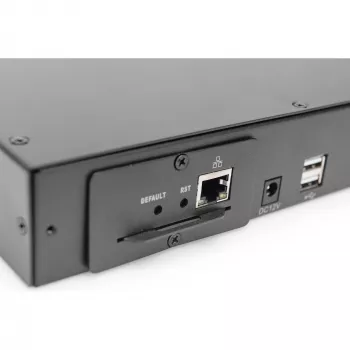 DIGITUS Professional DS-72216 - KVM jungiklis - 16 KVM prievadų - montuojamas į stelažą (DS-72216)