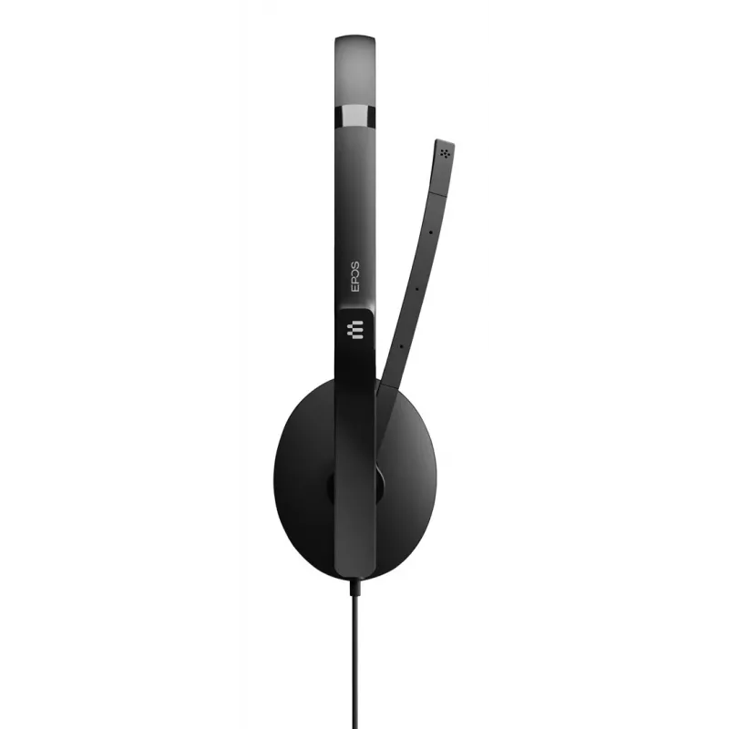 Ausinės EPOS ADAPT 165 USB-C II laidinės, lankeliu, biurui/skambučių centrui, USB Type-C, juodos