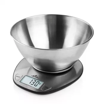Virtuvinės elektroninės svarstyklės ETA Dori, nerūdijantis plienas, 5 kg, 1 g tikslumas