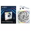 Ventiliatorius Lian Li UNI FAN SL Wireless LCD 120 12 cm Baltas 31 dB 51.45 cfm