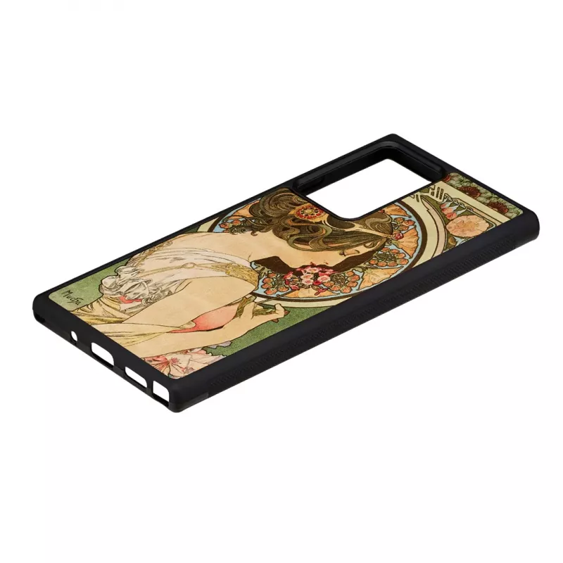 Apsauginis dėklas iš medžio ir polikarbonato Samsung Galaxy Note20 Ultra Primrose Black