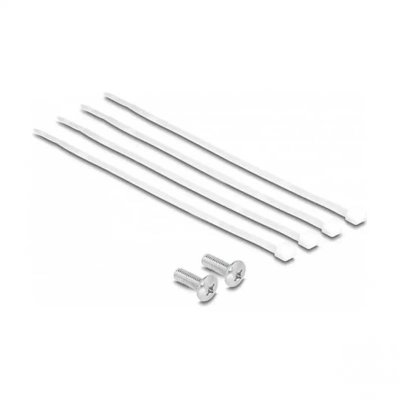DeLOCK Patch Panel 10 inch 8 prievadų Cat.6A 0,5U juodas