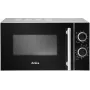 Amica AMGF20M1GS mikrobangų krosnelė su griliu 20 L 700 W Juoda, Sidabrinė