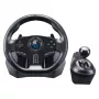 Vairas su pedalais Subsonic GS850-X Juodas 270° sukimosi kampas USB
