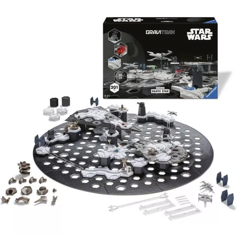 GraviTrax Action-Set Death Star, geležinkelio sistema