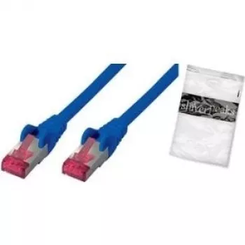 Tinklo laidas ShiverPeaks BS75720-AB mėlynas 10m Cat6a S/FTP