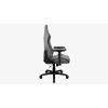 Žaidimų kėdė Aerocool Crown AeroSuede Universal Padded seat Stone Grey