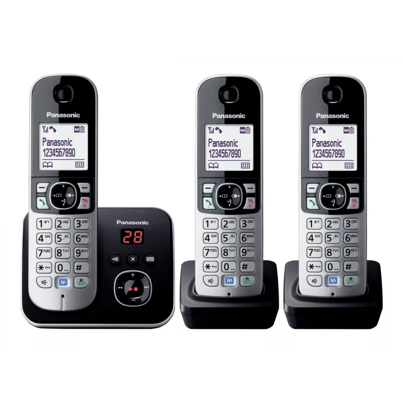 DECT telefono rinkinys Panasonic KX-TG6823GB