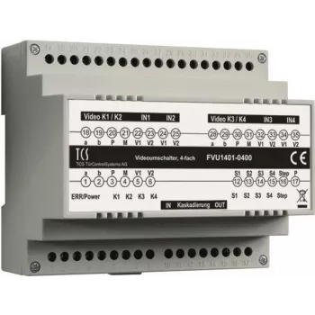 Videosignalų perjungiklis FVU1401-0400 4 krypčių (FVU1401-0400)
