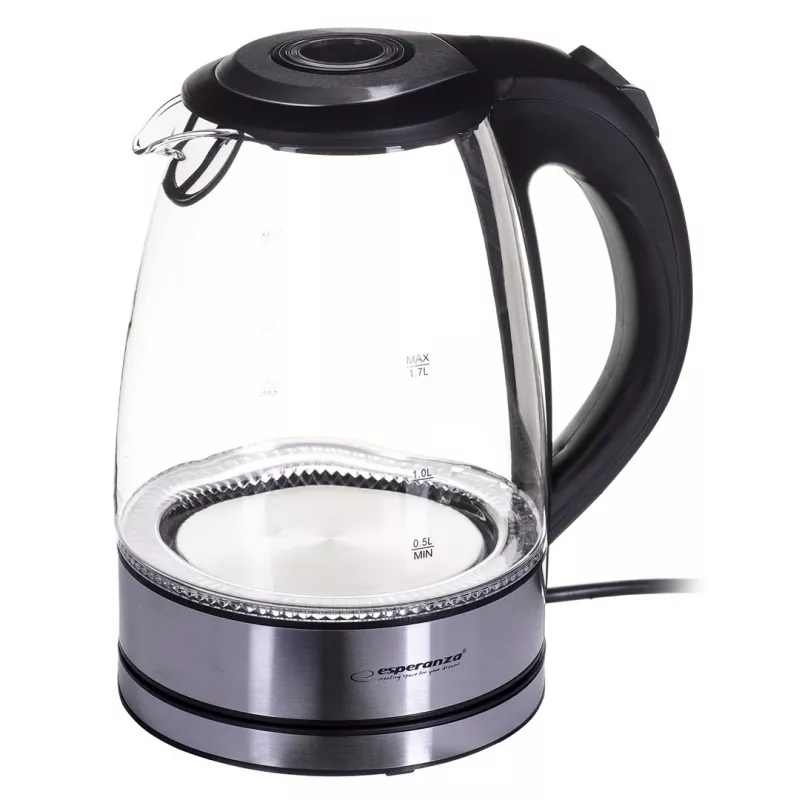 Esperanza EKK012 Elektrinis virdulys 1,7 l Juodas, Įvairiaspalvis 2200 W