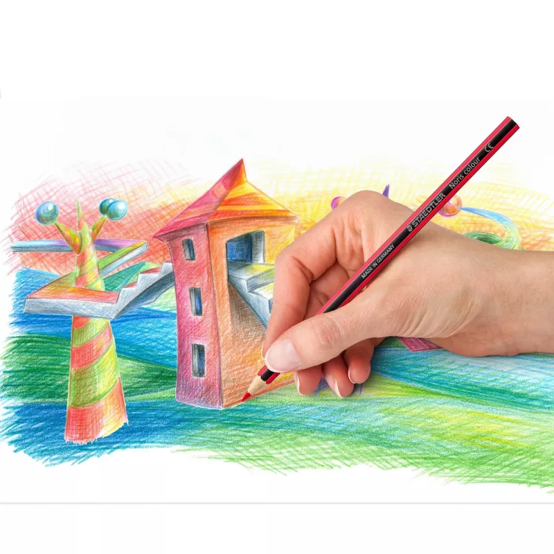 Spalvoti pieštukai Staedtler Noris colour 185, 12 vnt.