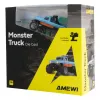 Radijo bangomis valdomas Amewi Monster Truck DieCast 1:64 RTR, mėlyna/oranžinė