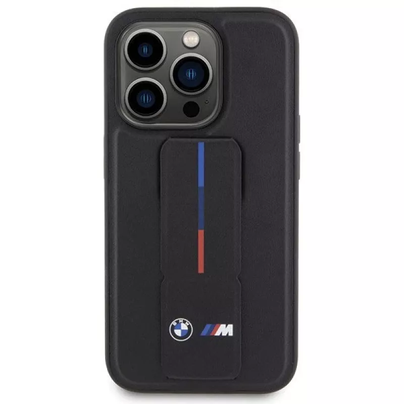 BMW BMHCP15X22GSLK Galinis dangtelis Apple iPhone 15 Pro Max TPU, PC, eko-oda Juoda