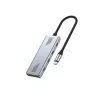 GEMBIRD UHB-CM-U310-C4-01 USB-C 3.2 Gen 2 4 prievadų stotelė