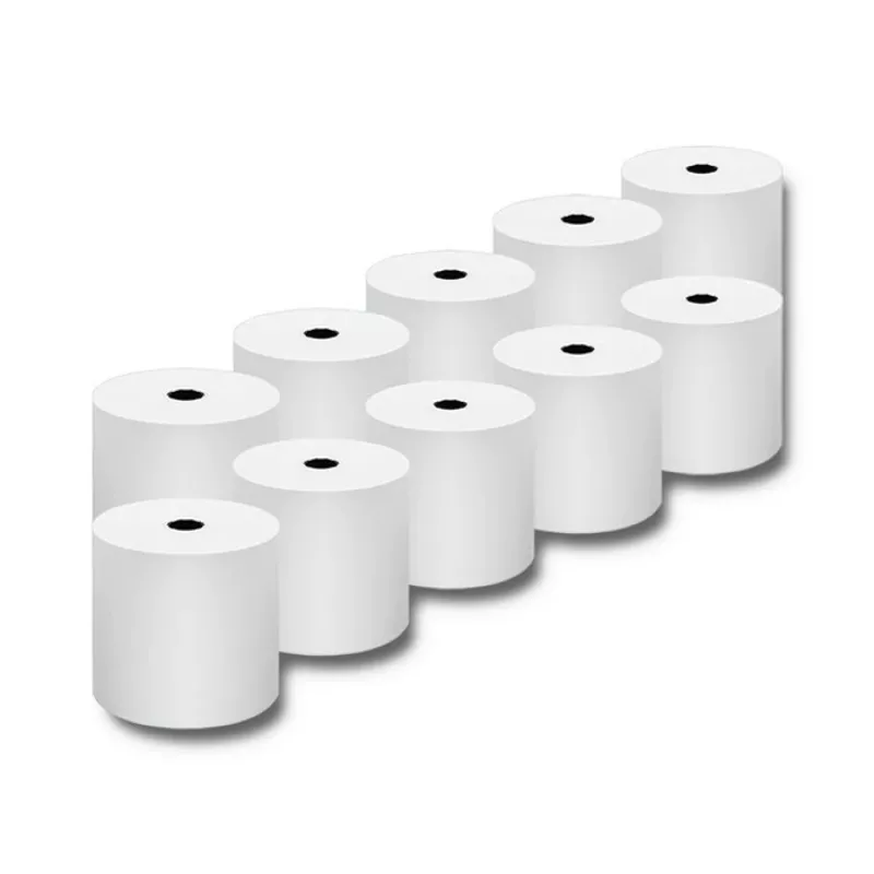 Qoltec 51892 Termo popieriaus ritinėlis 80 x 80 | 55g/m2 | 10 vnt. | be BPA
