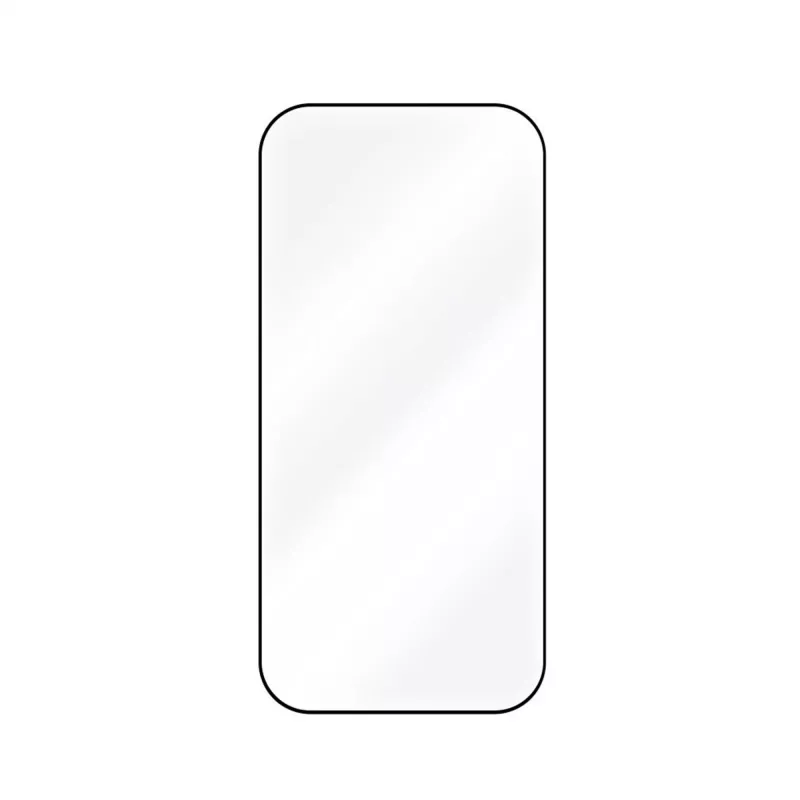 Fiksuotas ekrano apsauginis stiklas | Apple | iPhone 17 Pro Max | Stiklas | Juodas