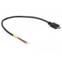 USB laidas DeLOCK 85541 Micro-USB B 0,2 m Juoda
